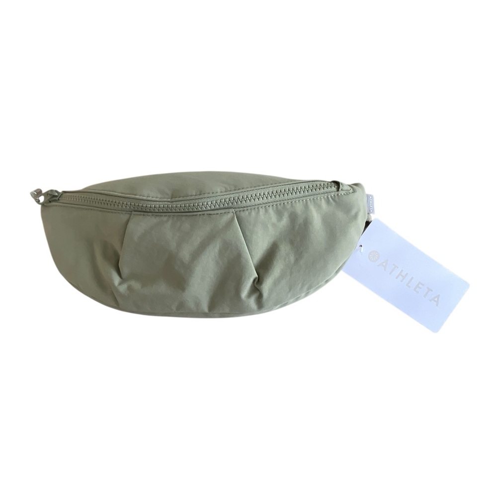 *NWT* Athleta Kinetic Waist Fanny Pack Belt Bag - Olive Green